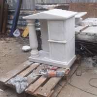 Изготовление склепа для колумбария Киевского Крематория на производстве в Киеве. Цена склепа для праха - доступна.